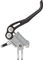 Trickstuff Piccola Carbon f+r set disc brake flatmount / postmount - silver-silver/Set/left/right (side-specific)