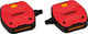 Look Geo City Grip Platform Pedals - red