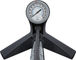 3min19sec Bomba de pie de aluminio - negro