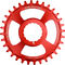 Burgtec 3 mm Offset Thick Thin Kettenblatt für Cinch/TRP - race red/32/32 Z
