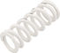 Cane Creek Ressort Progressif en Acier VALT Lightweight pour Course 57,5 - 70 mm - blanc/500 lbs