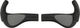 Ergon GP2 handlebar grips - black/S