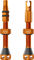 Peaty's Valves tubeless Holeshot Fast Flow - mango | Valve Presta (SV) | 42 mm