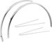 Honjo H27 Fender Set - smooth-aluminium/35 mm / 28"