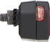 Axa Juno Dynamo Rücklicht mit StVZO-Zulassung - schwarz/50 mm
