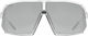 uvex lunettes de sport sportstyle 237 - clear/mirror silver