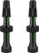 WTB Válvula tubeless TCS Aluminium Presta - verde/SV 46 mm