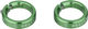 Peaty's Bagues de serrage Monarch Grips - emerald