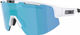 Bliz Matrix Small Sportbrille - matte white | smoke-blue