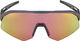 Alpina Sonic HR Q-Lite Sportbrille - black purple metallic matt | mirror pink