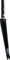 Columbus Futura Caliper SLX Carbon fork - black matte/1 1/8" - 1 1/4" tapered/28"/5 mm Quick Release