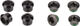 SRAM X-Sync Asymmetrical Chainring, 4-arm, 110 mm BCD for Apex 1 - black/40 