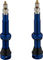 tune Válvula tubeless en set de 2 - azul/SV 44 mm
