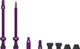 Muc-Off Tubeless Ventile V2 - purple/SV 80 mm
