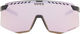 uvex pace stage CV sports glasses - black matte/pushy pink