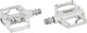 KCNC AM Trap Click / Platform Pedals - silver