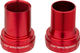 CeramicSpeed Eje de pedalier BB30 Shimano Road Coated 42 x 68 mm - red/BB30