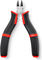 Feedback Sports Pince coupante latérale - noir-rouge-argenté