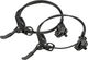 SRAM Level Ultimate Carbon v+h Set Scheibenbremse - black anodized/Set/Flip-Flop (seitenunspezifisch)
