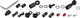 SRAM Conduite Hydraulique Beveled Banjo pour Road Flat Mount - black/2000 