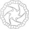 ASHIMA AiRoToR ARO-08 6-Bolt Brake Rotor - silver/140 mm