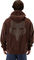 Fox Head Heavyweight Fleece Hoodie - coffee | S