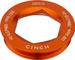 Race Face Tapa de extracción Puller Cap lado transmisión para torn. bielas Cinch - naranja