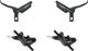 SRAM Set de frenos de disco Level TL d+t - gloss black/Set/left/right (side-specific)