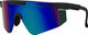 Pit Viper The Originals 2.0 Regular Ball-istic Glasses - blacking out blue green | ball-istic blue-green