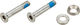 Trickstuff Vis de fixation de l'étrier de frein M5X19.5 pour FM arrière - silver | 29.5 mm