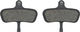 GALFER Disc Pro Brake Pads for SRAM/Avid - semi-metallic - steel/SR-005
