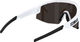 Bliz Gafas deportivas Matrix Nano Optics Photochromic - matte white/photochromic brown-blue