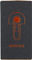SPURCYCLE Stainless Steel Bell - Black - black-orange