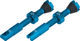 Peaty's Holeshot Fast Flow tubeless valves - turquoise | Presta Valve (SV) | 42 mm