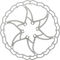 ASHIMA Ai2 ARO-09 6-Bolt Brake Rotor - silver/180 mm