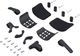 PRO Missile Armrest Including Pads - black