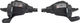 microSHIFT Manetas de Cambios Mezzo Thumb-Tap de 3 × 8 Velocidades - black