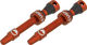 CushCore Tubeless Ventil 44 mm 2er-Set - orange/SV
