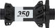 DT Swiss Buje delantero 350 Straightpull MTB Disc 6 agujeros - negro/28