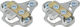 Xpedo Ersatzcleats für R-Force - silber
