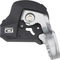 Shimano Base Cap for SL-M7000 w/ Gear Indicator - black-silver/right / 10 speed