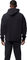 Fox Head Wordmark Oversized Fleece Pullover - black/M