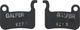 GALFER Plaquettes de Frein Disc Standard pour Shimano - semi-métallique - acier/SH-001