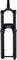 RockShox Fourche à Suspension ZEB Select RC DebonAir+ Boost 29" - diffusion black/Axe Traversant 15 mm/190 /44 /1 1/8" - 1,5" tapered/29"/110 mm