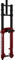 RockShox Horquilla de suspensión BoXXer Ultimate Charger 3 RC2 DebonAir+ 27,5" - boxxer electric red-gloss/15 mm Eje Pasante/200 /48 /1 1/8"/110 mm/27,5" (650B)/110 mm/110 mm