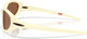 Oakley Lunettes de sport Portal Jacket - cream | prizm tungsten