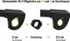 Eufab Strap frame holder short - black-black