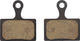 Trickstuff Disc STANDARD Brake Pads for Shimano - organic - steel/SH-011