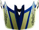 Troy Lee Designs Visera de repuesto para cascos D4 - drip glo yellow