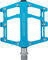 Exustar E-PB525 Plattformpedale - blau